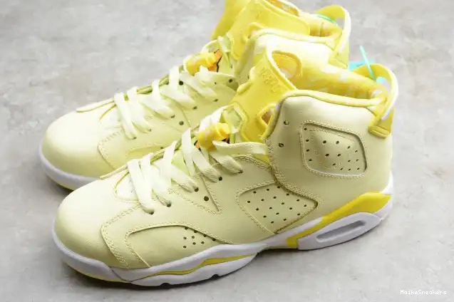 MaikeSneakers Floral Retro Dynamic Yellow (GS) Jordan Air 543390-800 6 0403